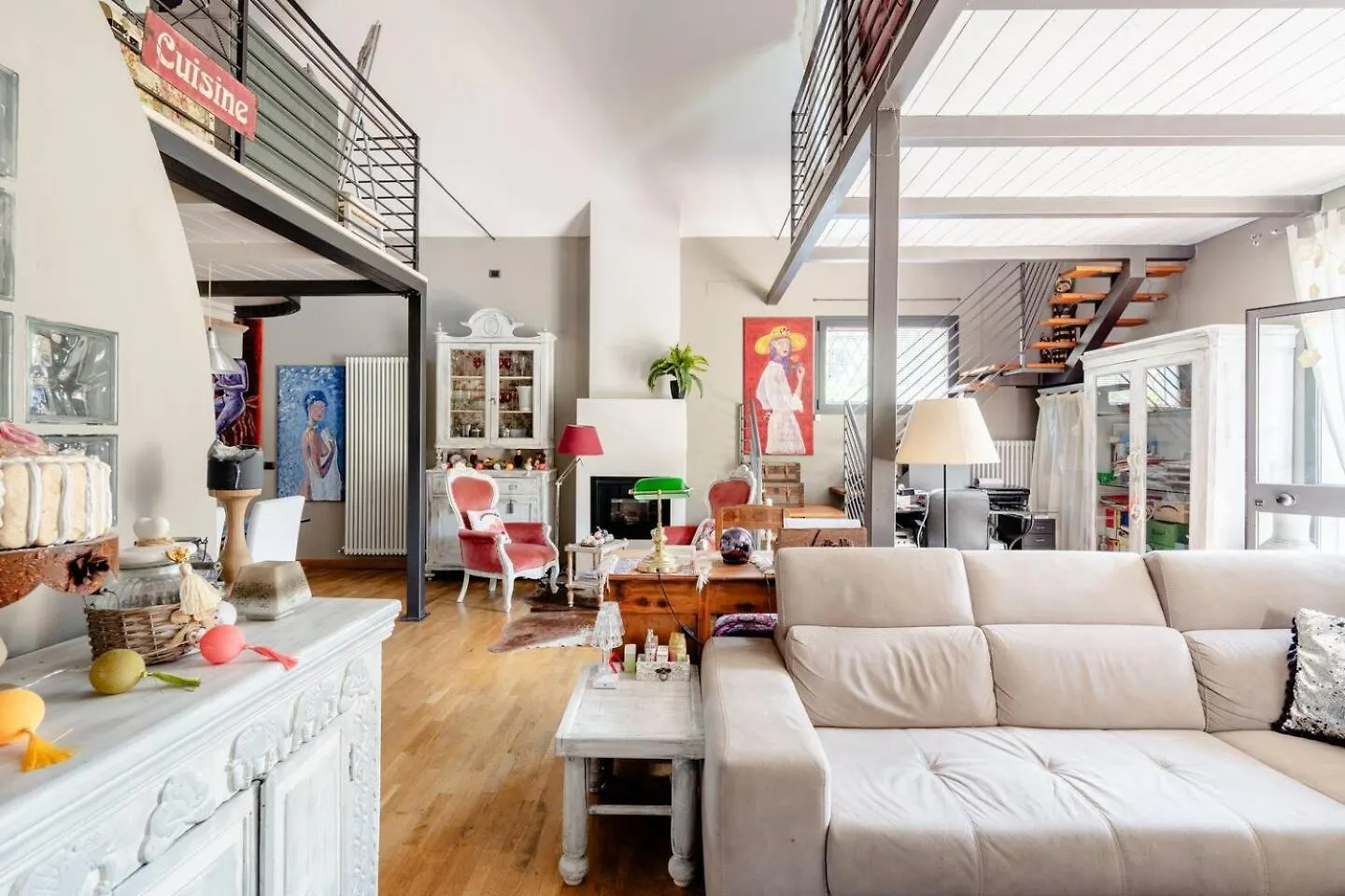 לינה וארוחת בוקר Baricella House Garden Loft