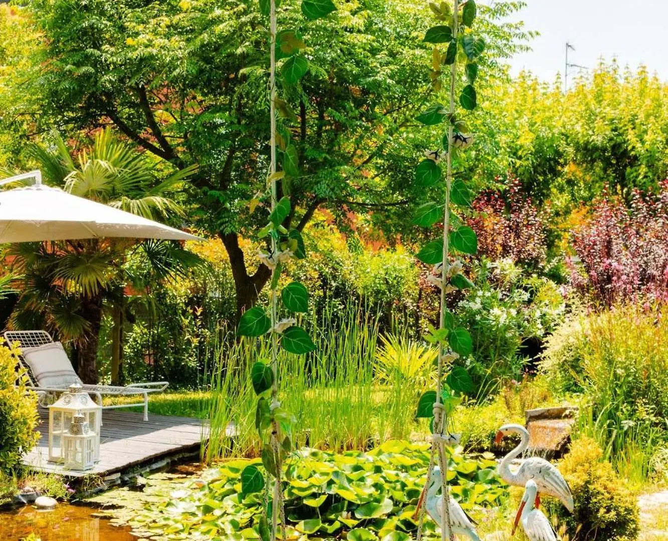 לינה וארוחת בוקר Baricella House Garden Loft