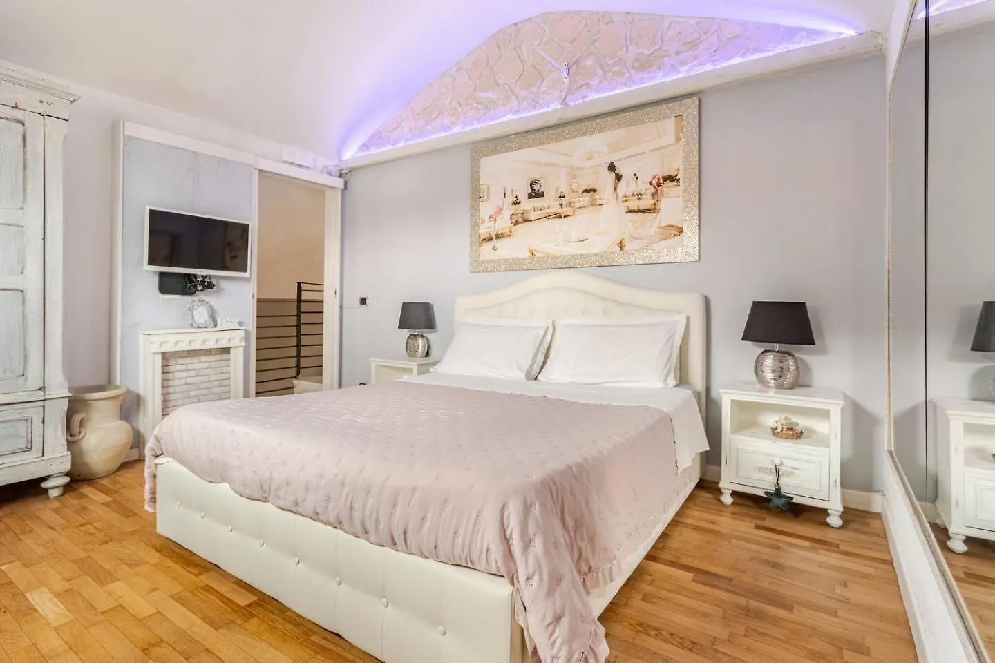 לינה וארוחת בוקר Baricella House Garden Loft